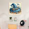 Beach Witch Hat-14CT Stamped Cross Stitch 40*40cm