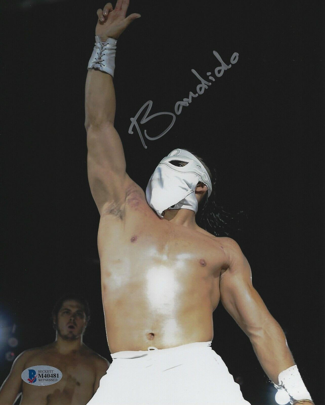 Bandido Signed 8x10 Photo Poster painting BAS Beckett COA All In ROH PWG CMLL Picture Autograph