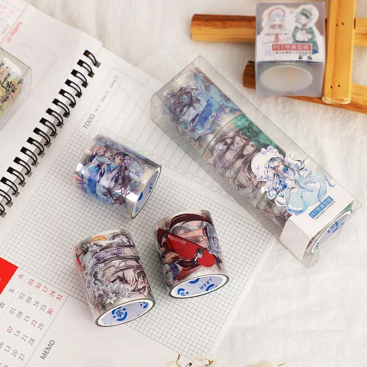 15mmX5m Cartoon Masking Tapes Anime Washi Tape Cool Adhesive Tape  Stationery Tape Stickers Best Gift for Kids WA0132  Wish