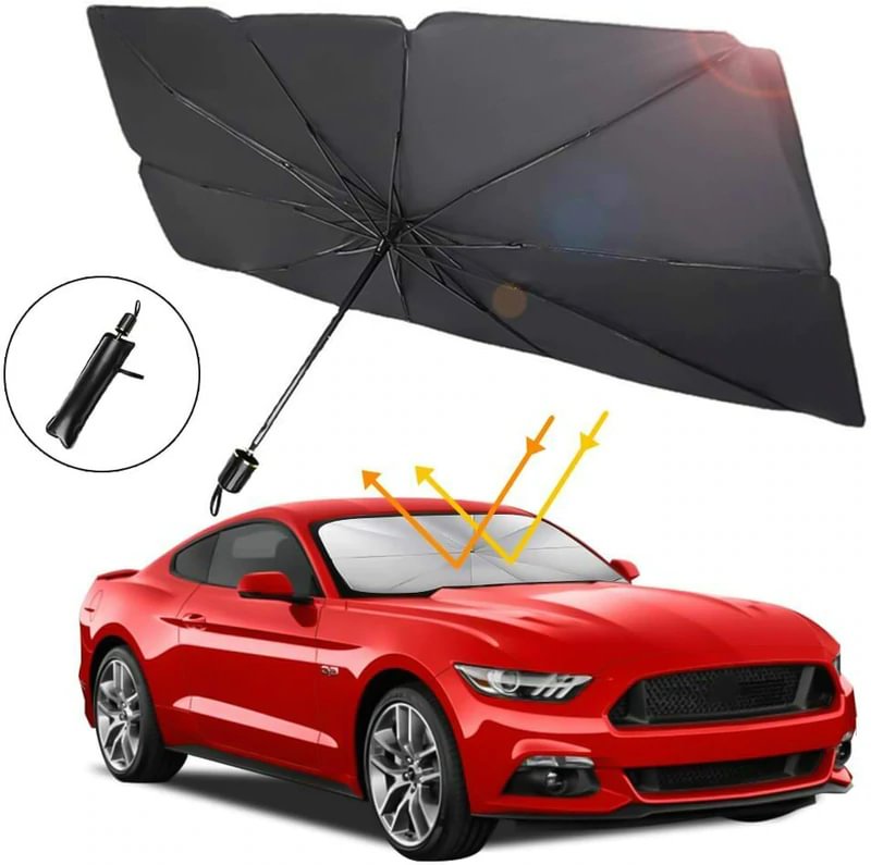 Windshield Umbrella | Interior Sunshade Umbrella for Cars & Trucks