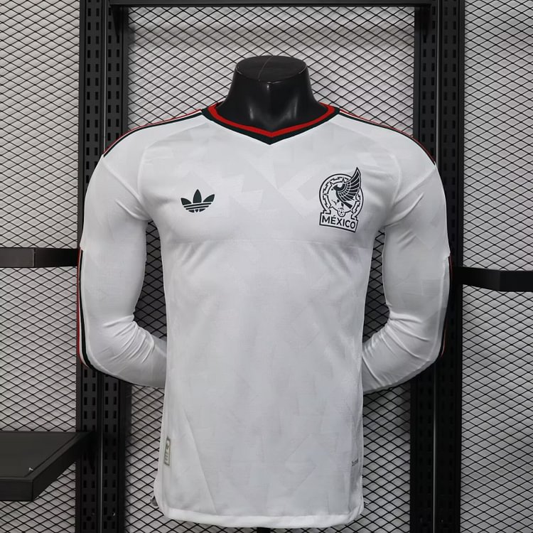 2026-27 World Cup Mexico Away Long-Sleeve Jersey - Player Version