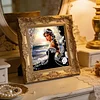 Black Dress Beauty-Special Shaped Diamond Painting