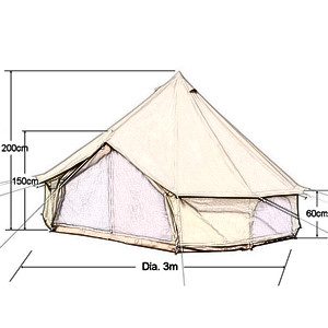 3m bell tent 