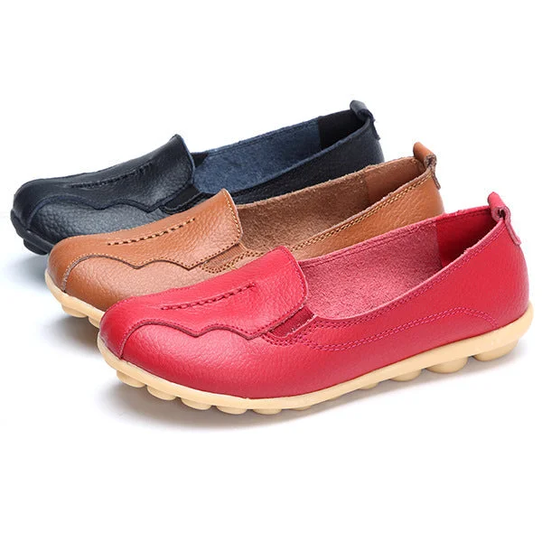 bigfuclothes Women's Soft Sole Non-slip Lace-up Shoes