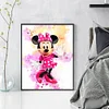 Watercolor Disney Minnie Mouse - 11CT Stamped Cross Stitch 40*50cm/15.75*19.69in