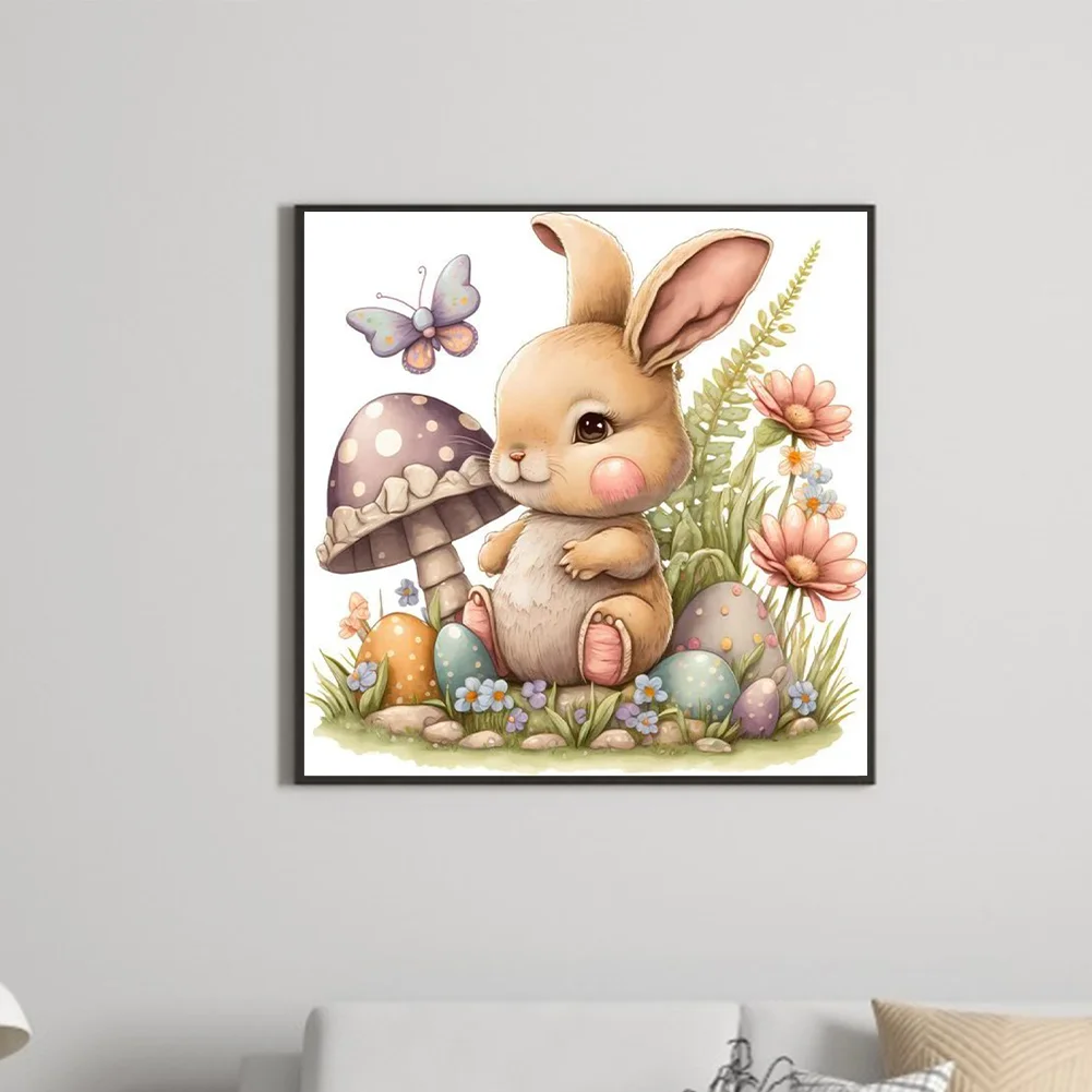 Full Round Diamond Painting 30*30cm - Bunny
