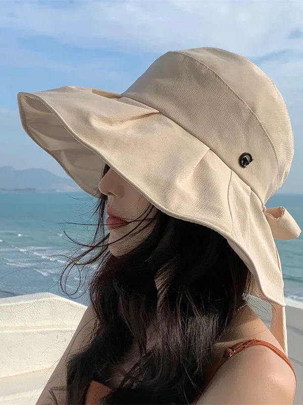 Foldable Wide Side Sun-protection Hats&Caps