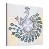 Peafowl-Creative Diamant Wanduhr