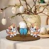 Diamond Painting Wooden Cat Desktop Diamond Painting Ornaments for Home Decoration