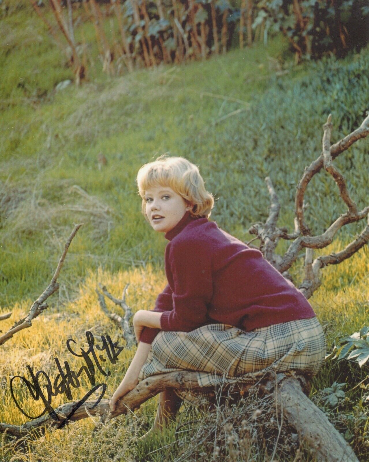 Actress HAYLEY MILLS signed 8x10 Photo Poster painting RefK1 - UACC DEALER