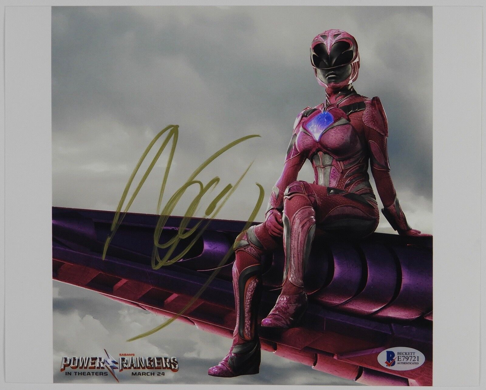 Becky G Power Rangers Autograph Signed Photo Poster painting Beckett BAS Photo Poster painting 8 x 10