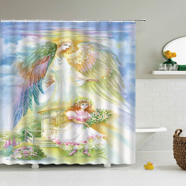 

Shower Curtain – Angel-180*180cm, 501 Original