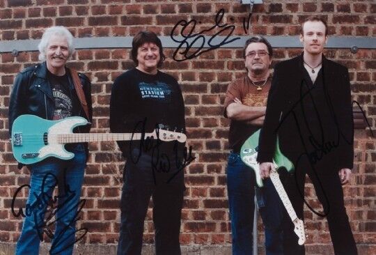 Ten Years After genuine autograph 8x12