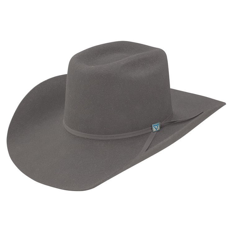 9TH ROUND 100X Premier Cowboy Hat - Grey