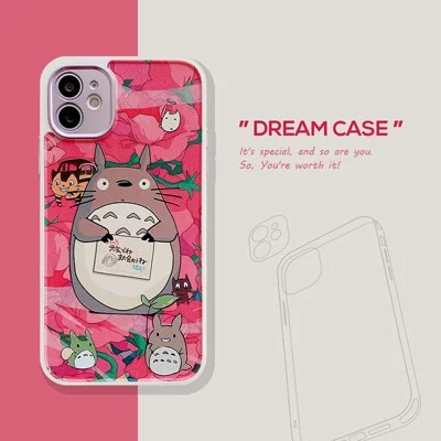 Totoro No Face Anime Phone Case