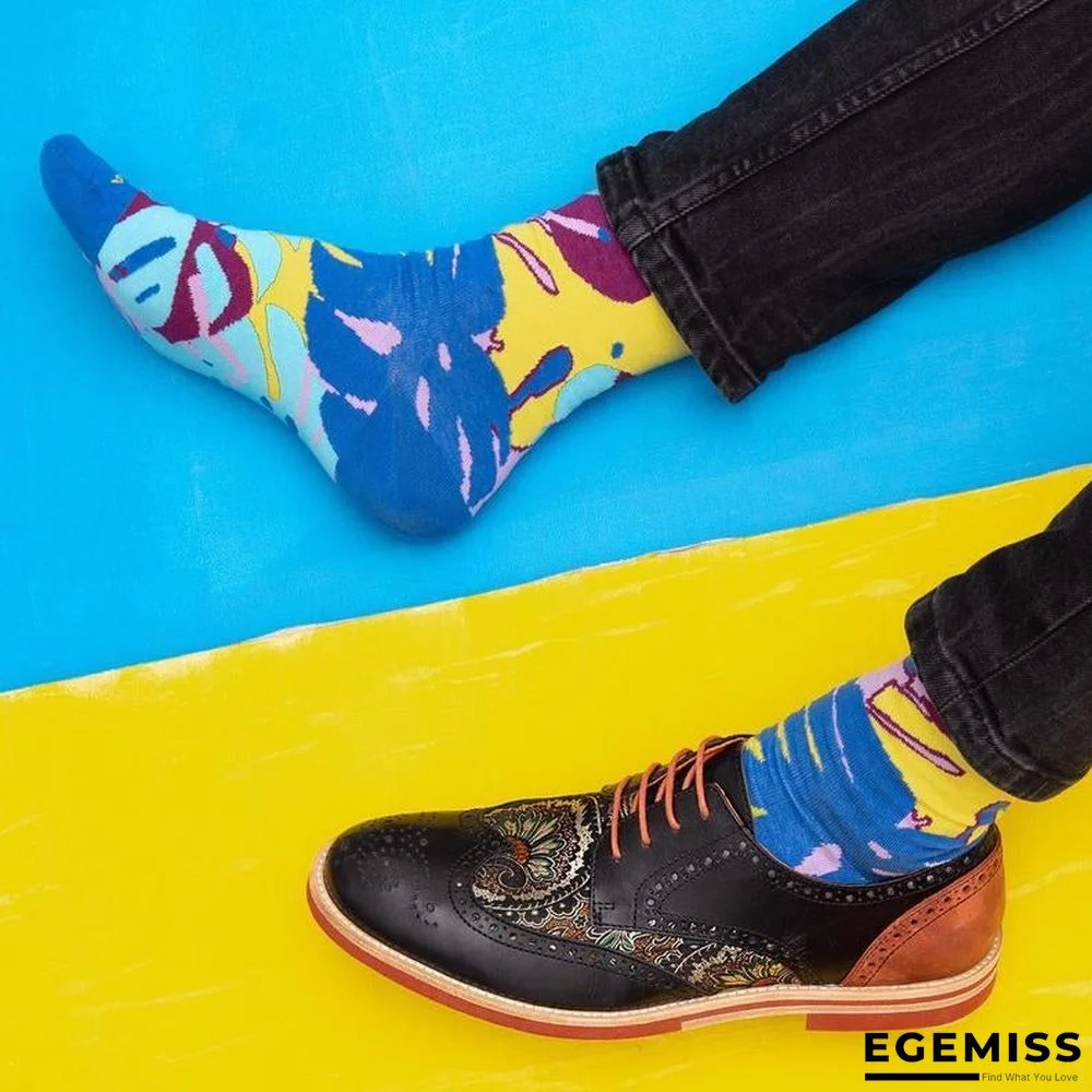 Handmade Silk Dragon Pattern Oxford Shoes | EGEMISS