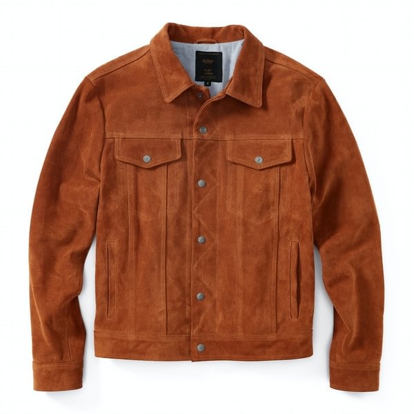 golden bear suede jacket