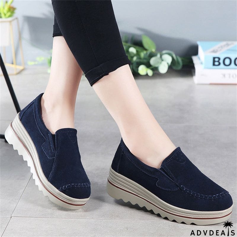Fashion Extra Soft Lightweight Women Leather Loafers
