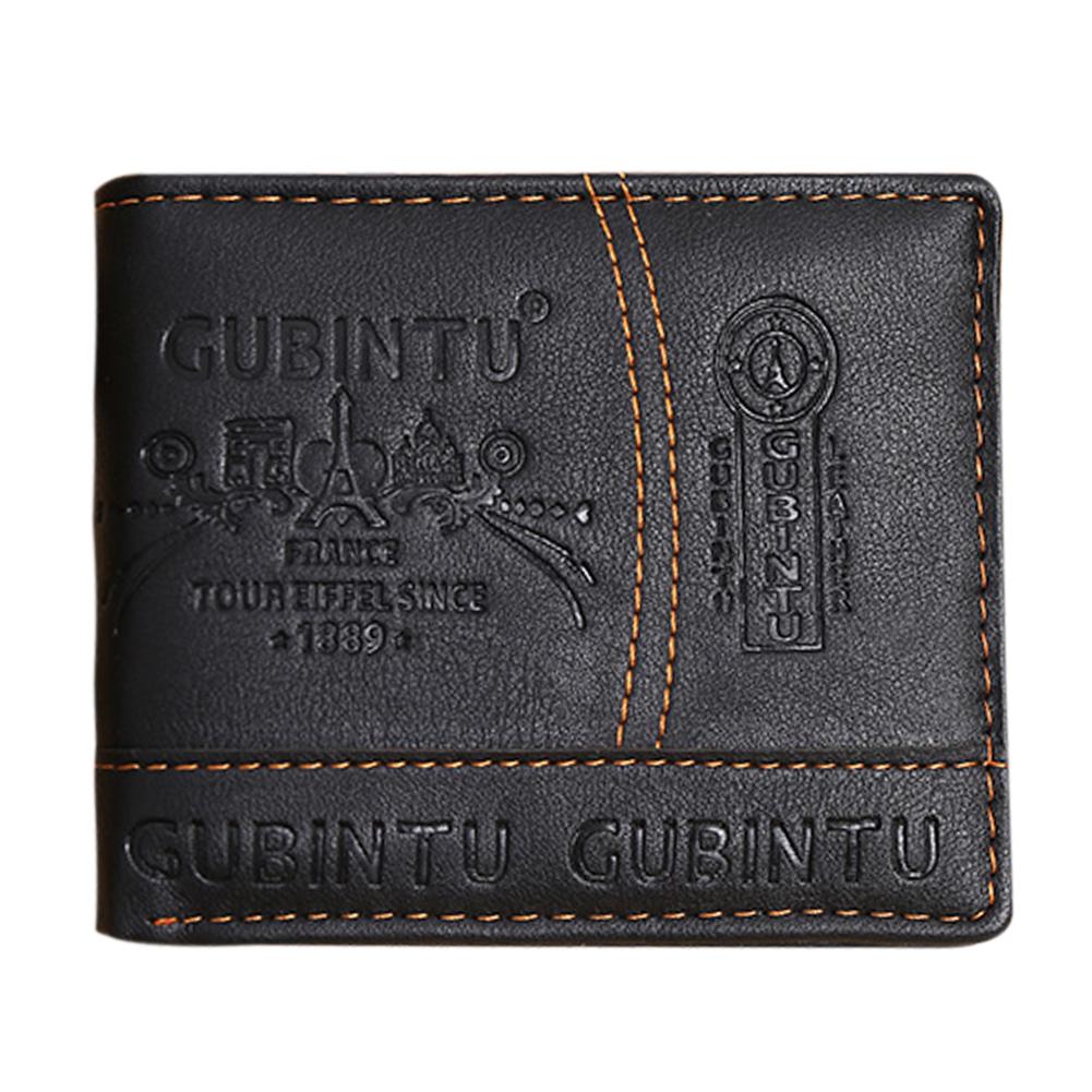 

Mens Leather Bifold Wallet Credit/ID Card Receipt Holder Coin Purse, 501 Original