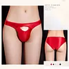 Men's semi-sheer opening briefs