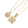 ✨Collier avec pendentif lettre de l'alphabet en or💕