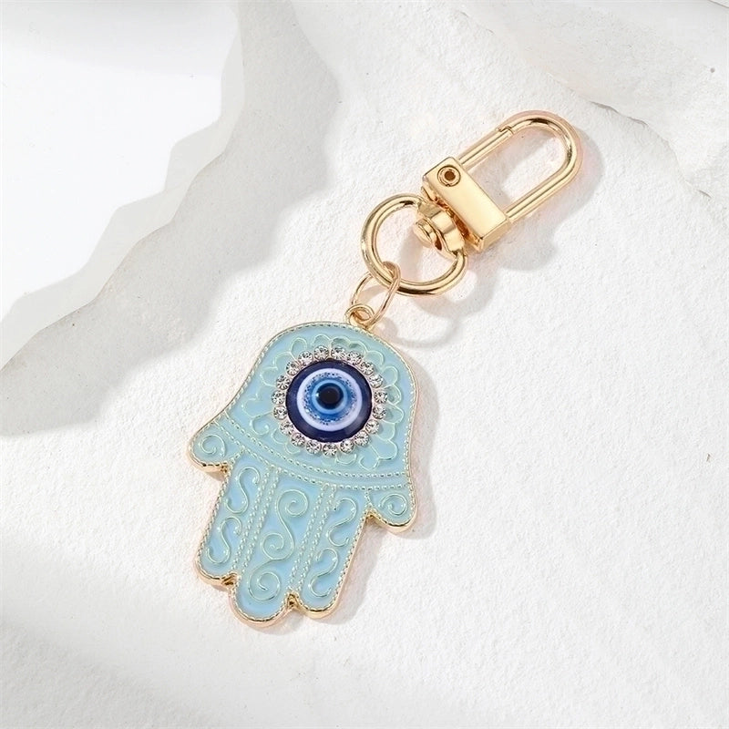 Minimalist Devil’s Eye Alloy Keychain