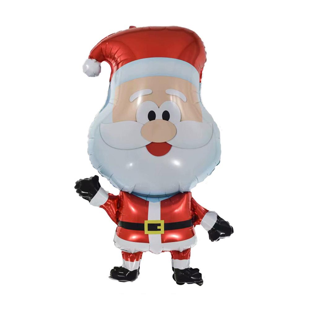 

Christmas Aluminum Film Balloon Santa Claus Penguin Elk Balloons Xmas Decor, 501 Original