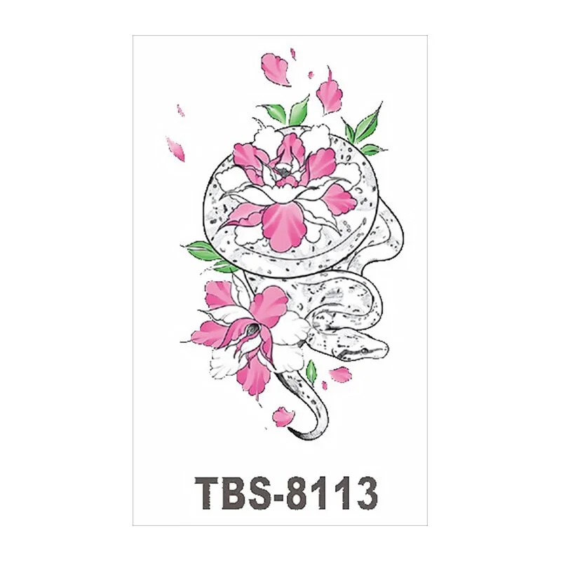 Temporary Tattoo For Women Stickers On The Chest Fashion Fake Tattoos Woman Tatoo Sticker Tatoos Men Body Art Waterproof Tattoo