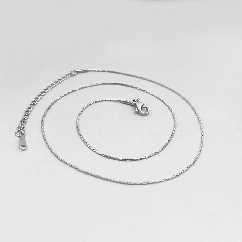 Casual Minimalist Solid Color 201 Stainless Steel Necklace