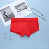 Seamless Male Shorts Butt Lifter Underwear nylon Soft Comfortable high elastic belt Men Boxer Briefs