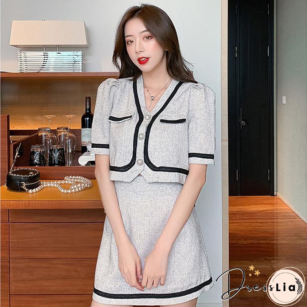 Fashion Short Two-Piece Set P11695