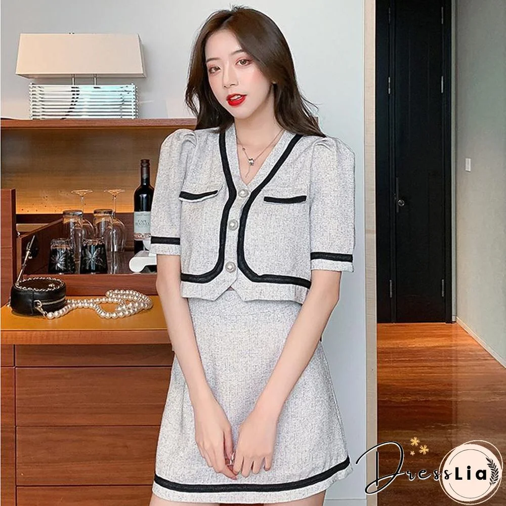 Fashion Short Two-Piece Set P11695