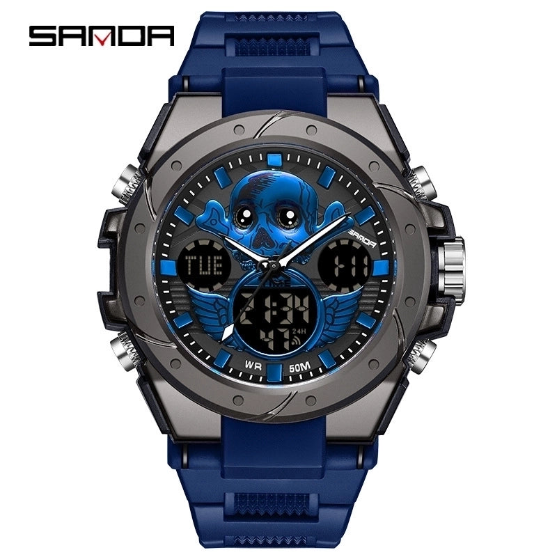 Modern Style Solid Color Electronic Men’s Watches