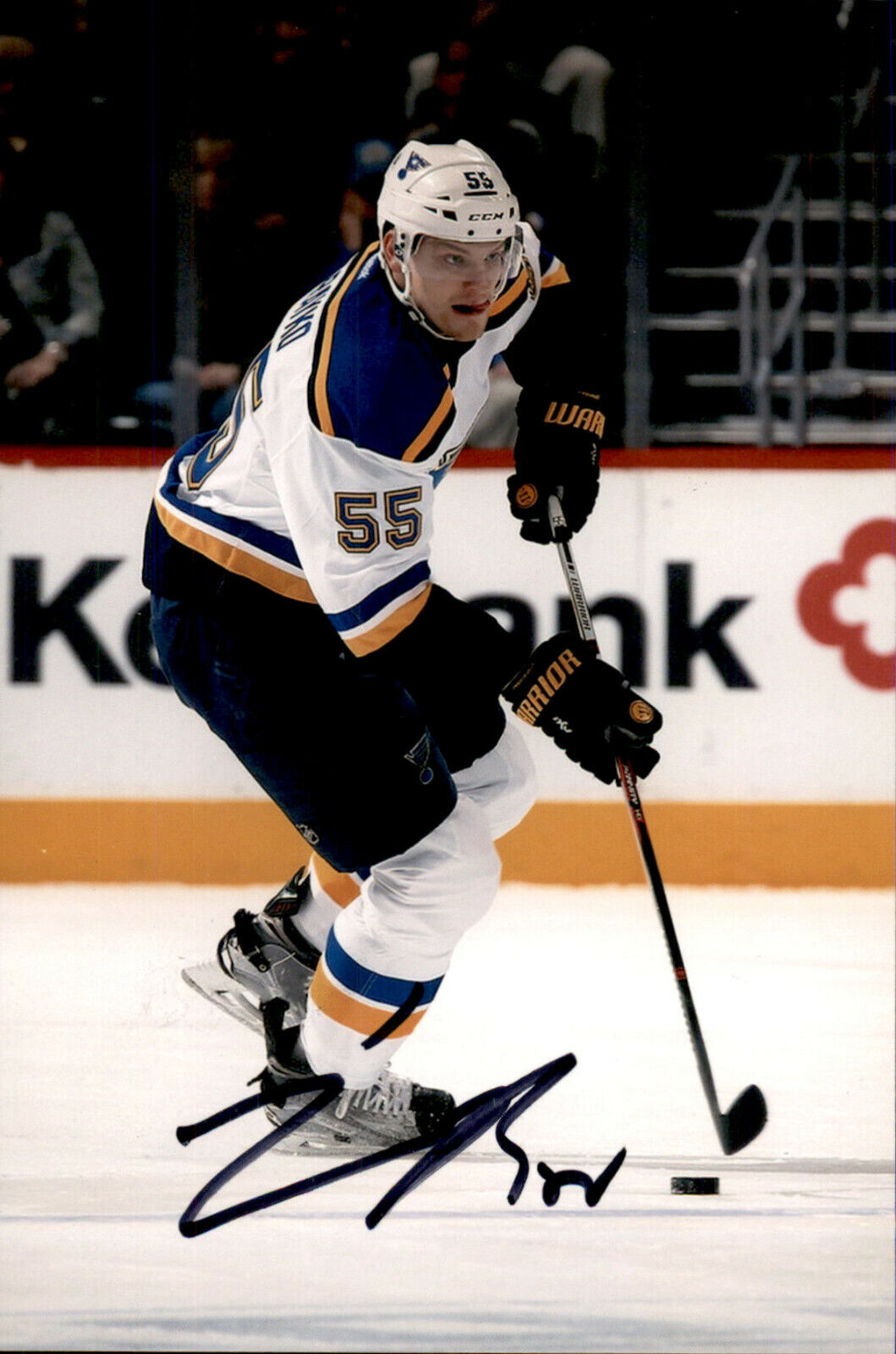 Colton Parayko SIGNED autographed 4x6 Photo Poster painting ST LOUIS BLUES #13