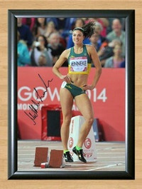 Michelle Jenneke Olympic Rio 2016 Signed Autographed Photo Poster painting Poster Print Memorabilia A2 Size 16.5x23.4