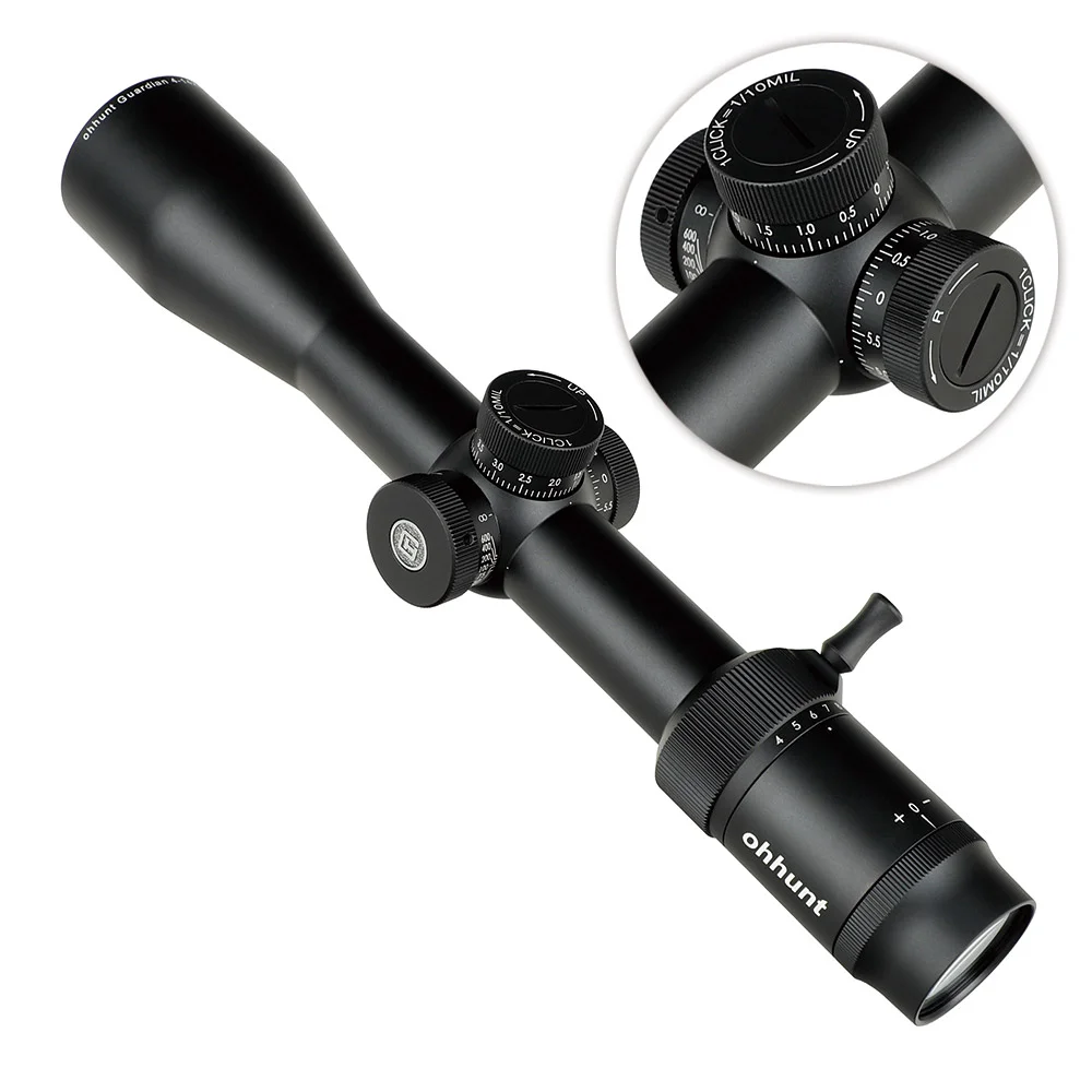 ohhunt&reg; 4-14X44 30MM SFP SIDE Scope with Sunshade