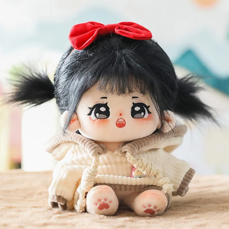 High-end handmade plush doll clothes can be disassembled and the built-in skeleton has movable joints