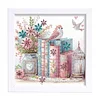 Diamond Painting-DIY Crystal Rhinestone Bird Book with Frame