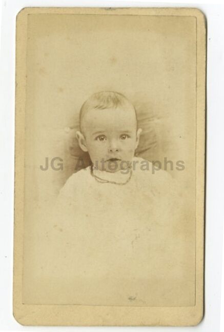 19th Century Children - 1800s Carte-de-visite Photo Poster painting - Davis Bros. of Portsmouth