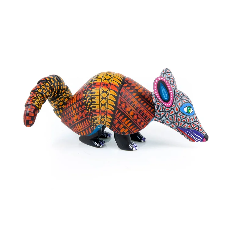 Armadillo - Oaxacan Alebrije Wood Carving