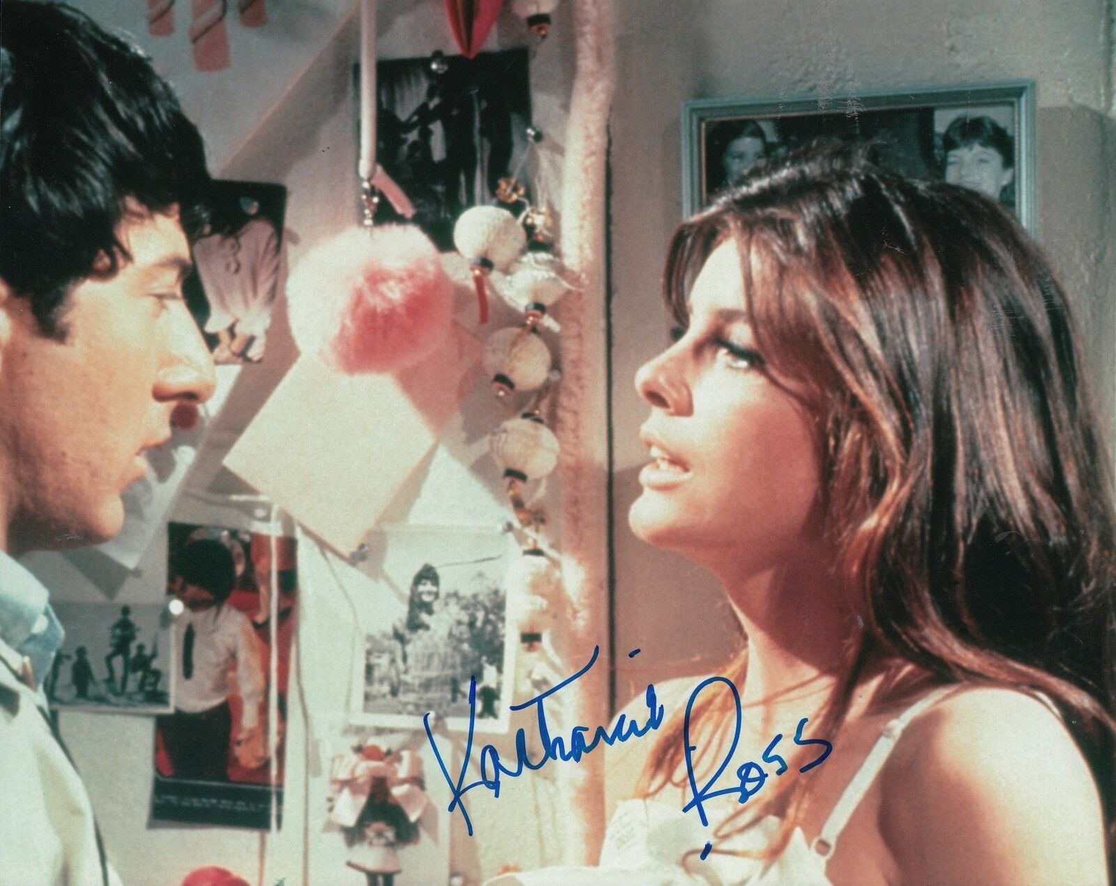 KATHARINE ROSS signed *THE GRADUATE* MOVIE 8X10 *PROOF* W/COA Elaine Robinson #1