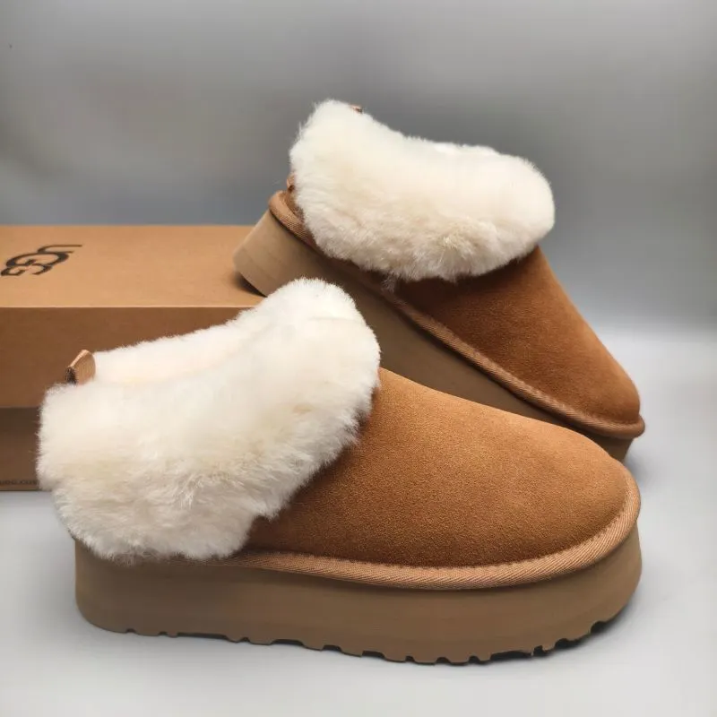 1393 Brown color, thick-soled suede style, one-piece lazy shoe. In stock sizes 35-40.