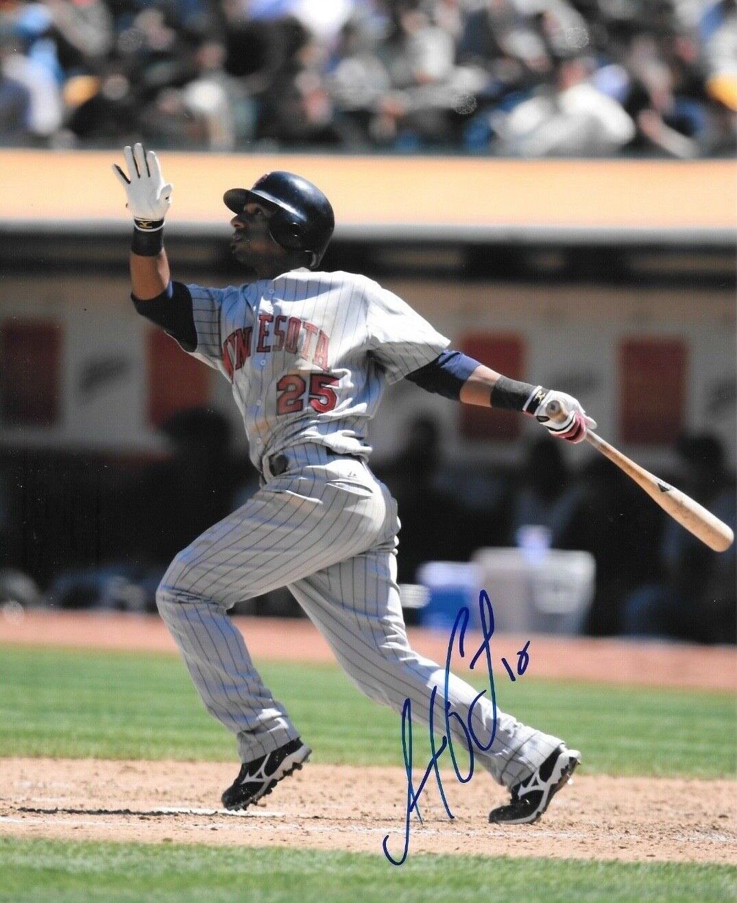 * ALEXI CASILLA * signed 8x10 Photo Poster painting * MINNESOTA TWINS * COA * 4