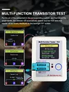 Transistor Tester Display Electronic Tester Pocketable For Diode Triode
