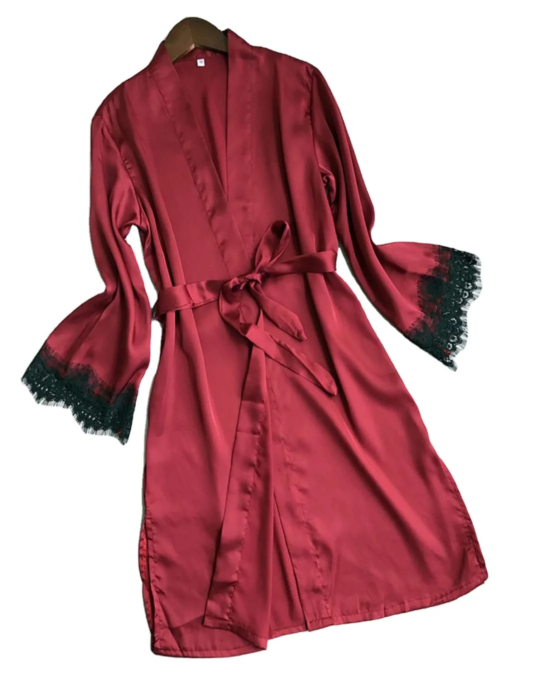 Uveng Sex Underwear Perspective Seduction Sexy Lace Side Home Pyjamas Large Ice Cream Bathrobe Pajamas