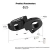 Bike Frame Tail Hook Extender Aluminum Alloy for XDS RS360/RS450/RS450PRO/RS500