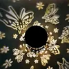 Solar Ground Light Automatic Switch Moon Projection Outdoor Lamp for Home Garden