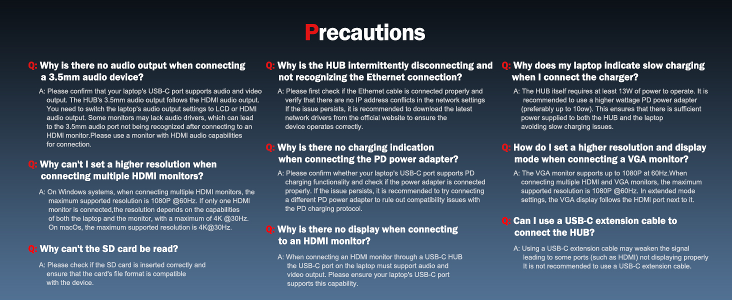 Precaution 2