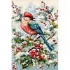 (40*60cm)Christmas Bird - Full Round Drill Diamond Painting