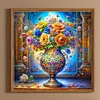 Diamond Painting -5D Full Round Drill Flowers and Vases(40x40cm)